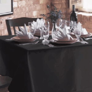 Table Cloth - Royal Black