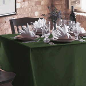 Table Cloth - Forest Green